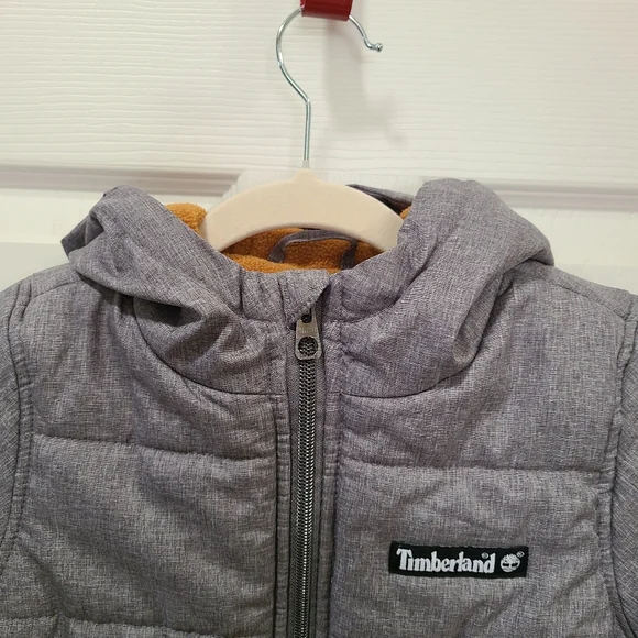 Timberland Puffer Jacket 4T Gray - Picture 5 of 12